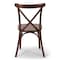 Atlas Commercial Products Madison Cross Back Chair, Mark II, Fruitwood XBC45FW - alternate 6